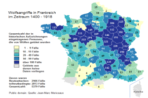Eine Deutschlandkarte mit farblich kodierten Regionen, die den prozentualen Anteil der Menschen im Bundesland Frankfurt darstellen, begleitet von Text auf der linken Seite, der die Bevölkerungsdichte erläutert.